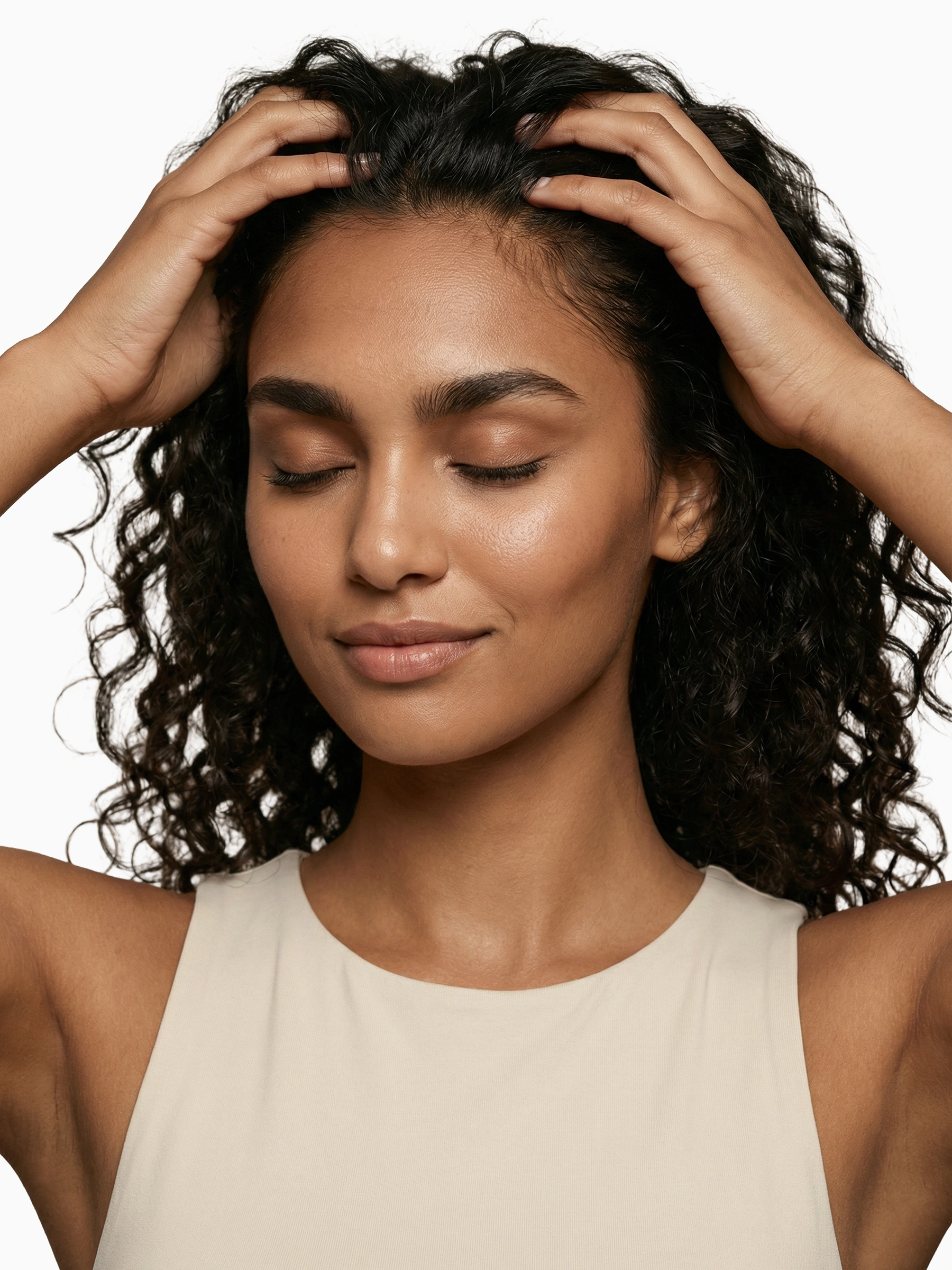 Aravi Organic haircare lifestyle visual