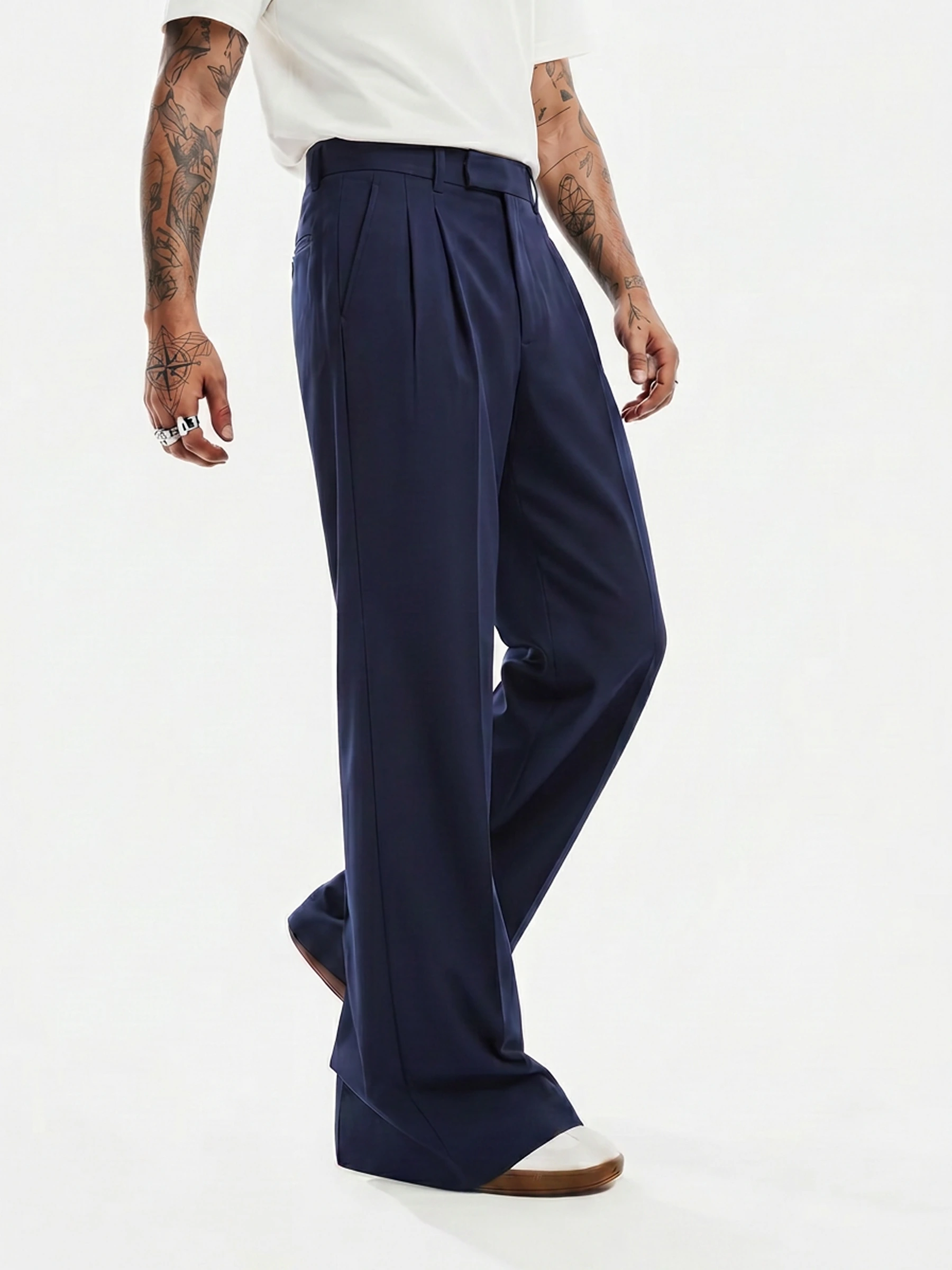 Fugazee wide-leg trousers