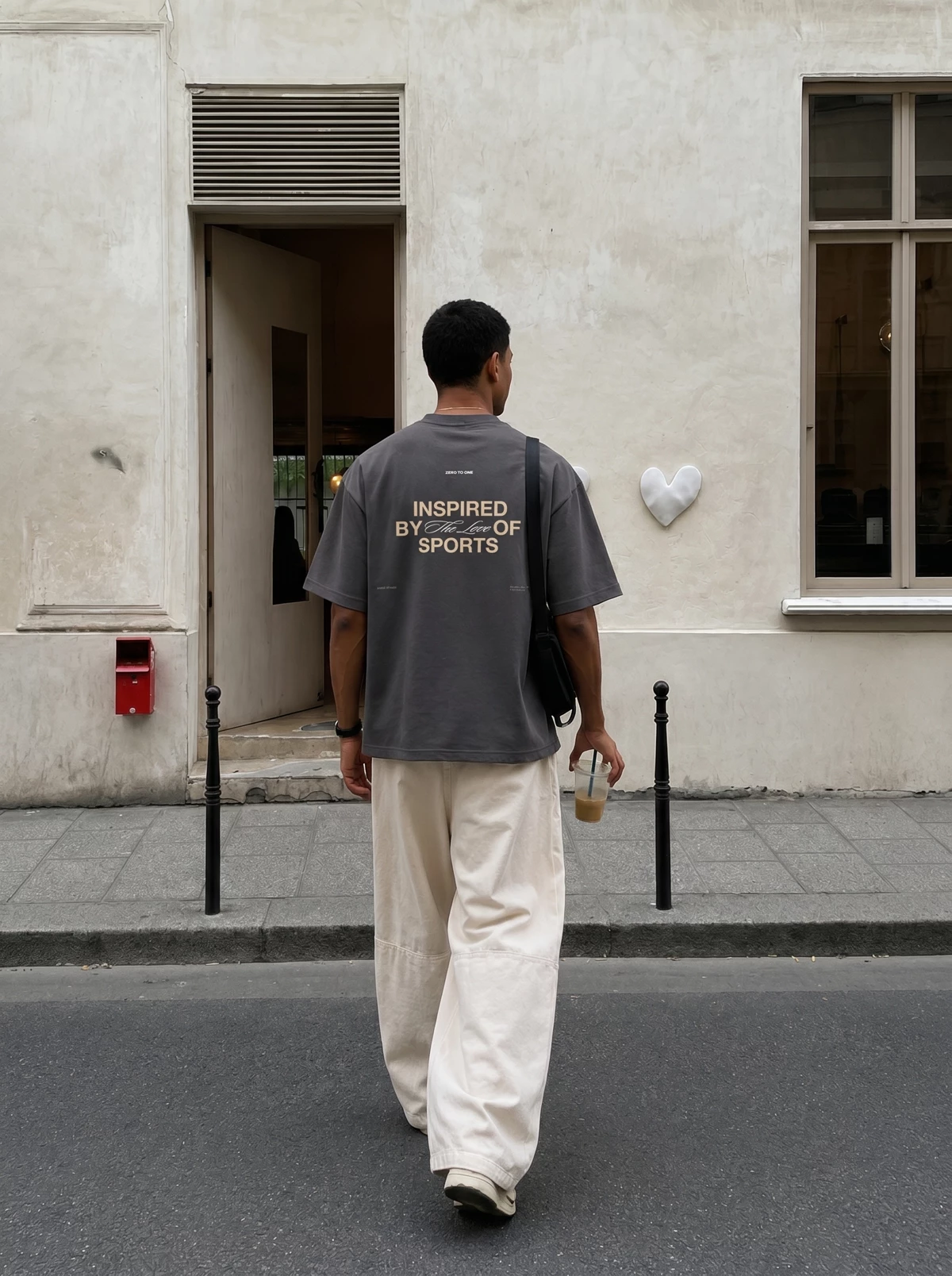 Zero to One street campaign shot