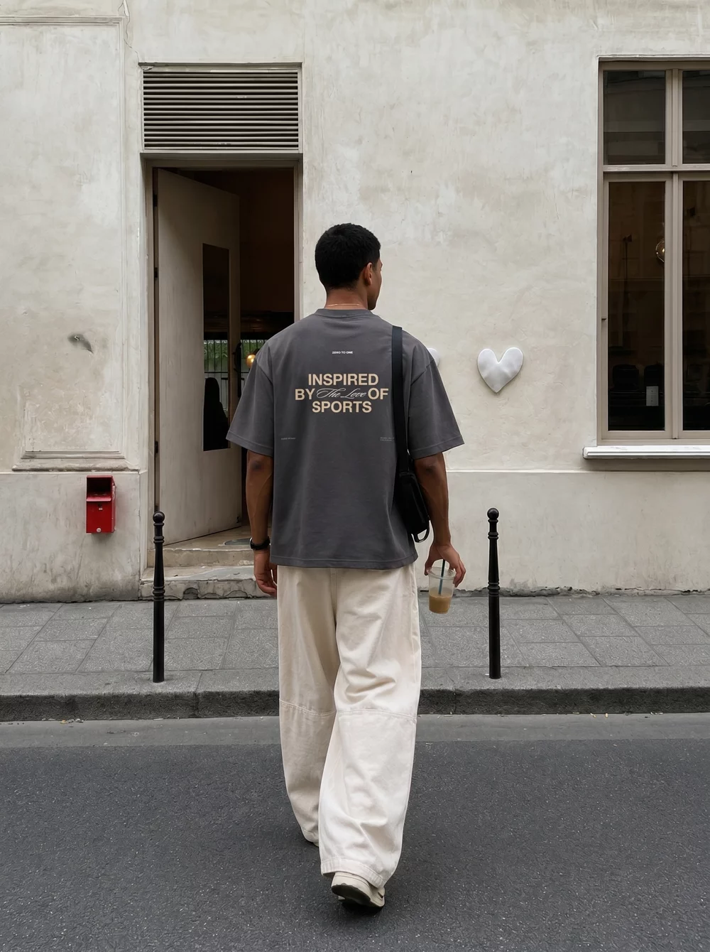 Zero to One street campaign shot